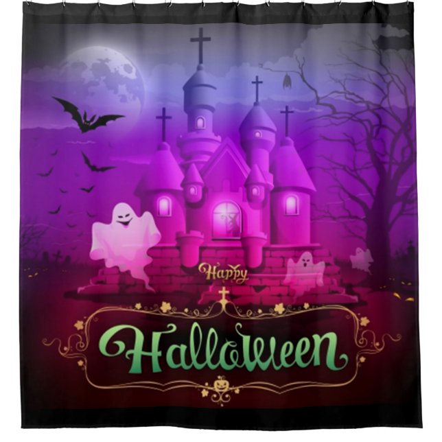 Happy Halloween Spooky Haunted House (Front)