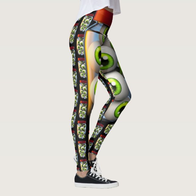 Happy Halloween Spooky Leggings (Right)