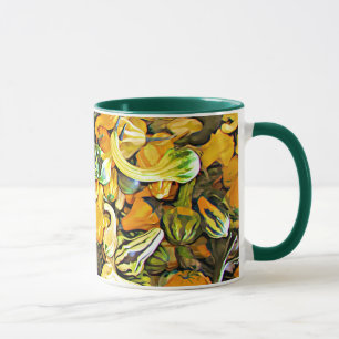Happy Halloween Squash et Goards Coffee Mug