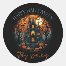 Happy Halloween, stay spooky, castel