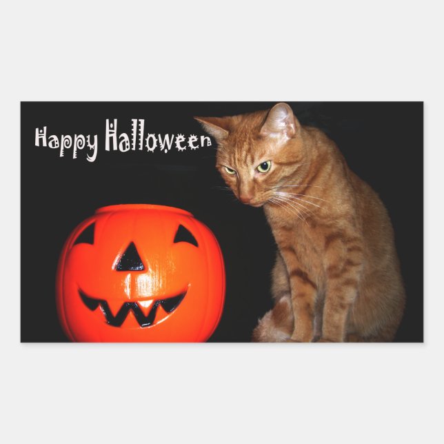 Happy Halloween Sticker (Front)