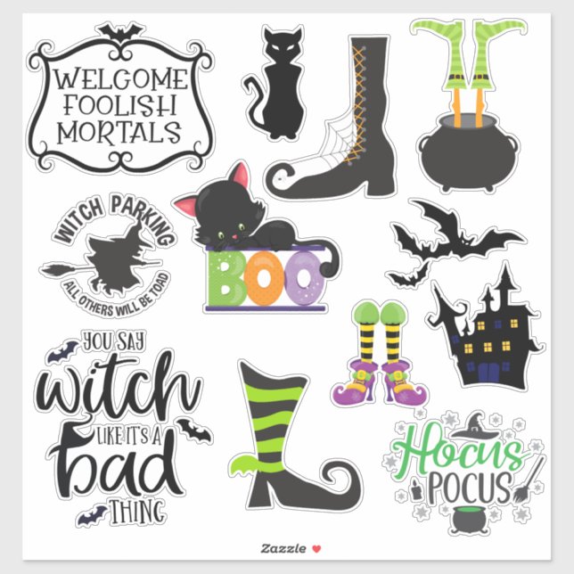 Happy Halloween Sticker Set (Sheet)
