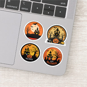 Happy Halloween Sticker Set