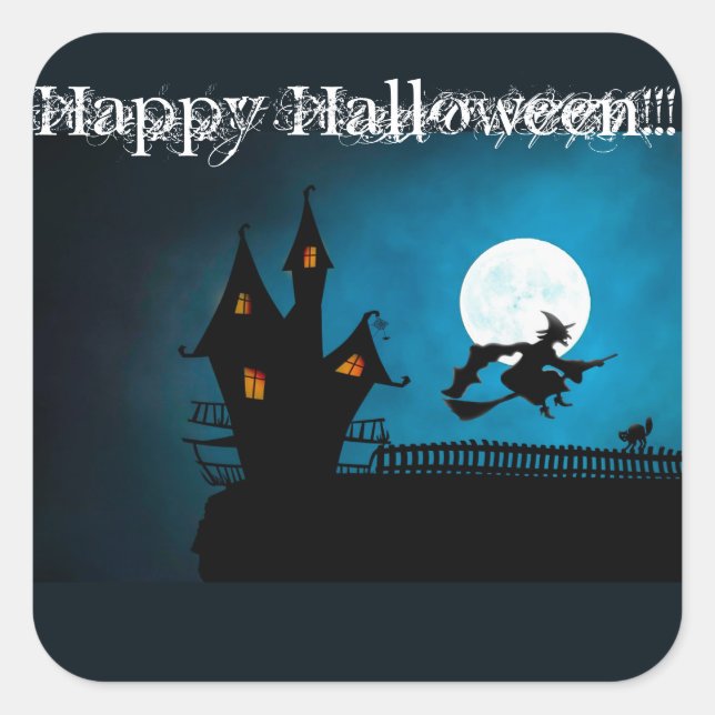 Happy Halloween Stickers (Front)