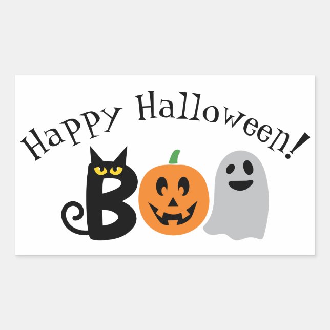 Happy Halloween Stickers (Front)
