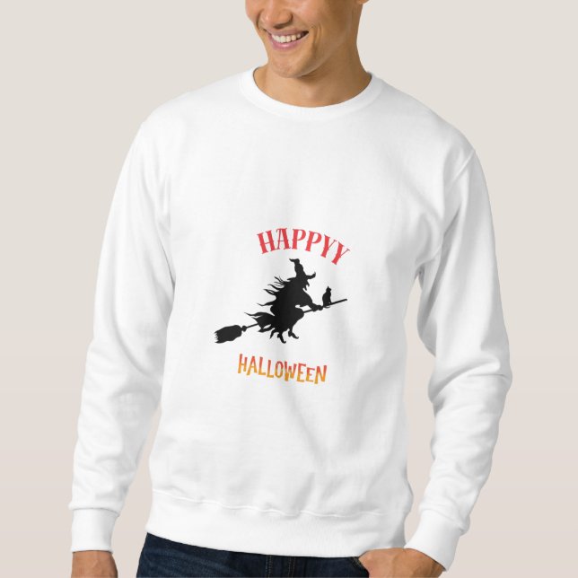happy halloween sweatshirt (Front)