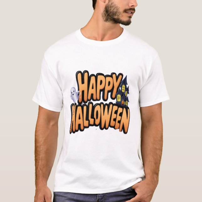 Happy Halloween  T-Shirt (Front)