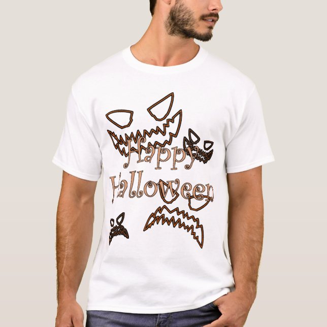 happy Halloween T-Shirt (Front)