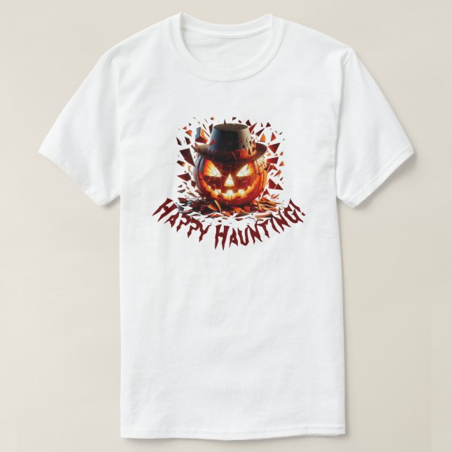Happy Halloween T-Shirt (Design Front)