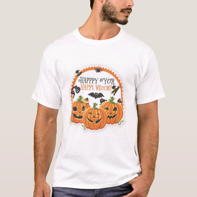 Happy Halloween T-Shirt (Front)