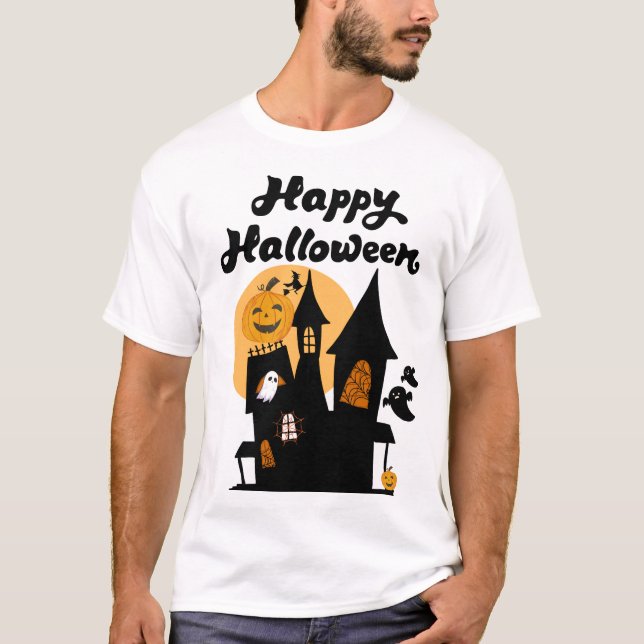 Happy Halloween T-shirt (Devant)