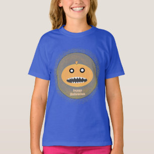 happy halloween t-shirt kids girls