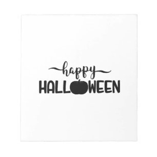 Happy Halloween t shirts halloween Notepad