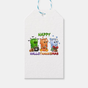 happy halloween thanksgiving christmas funny mens gift tags