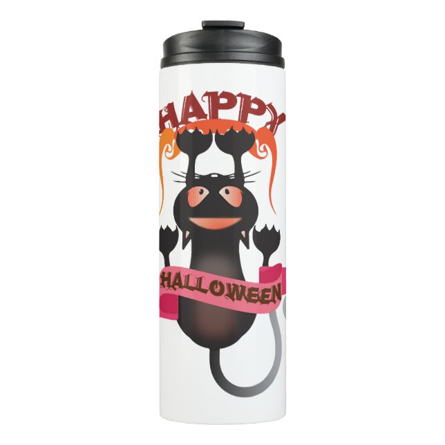 Happy Halloween                                    Thermal Tumbler (Front)