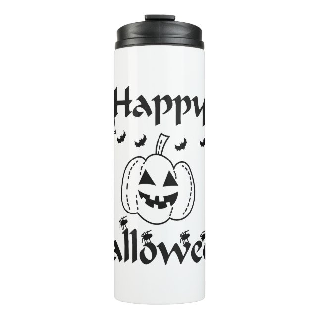 Happy Halloween                                    Thermal Tumbler (Front)