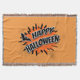 Happy Halloween Throw Blanket