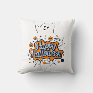 Happy Halloween  Throw Pillow