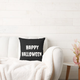 Happy Halloween Throw Pillow