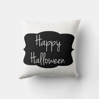 Happy Halloween Throw Pillow