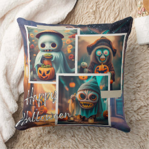 Happy Halloween Throw Pillow