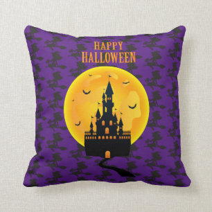 Happy Halloween Throw Pillow
