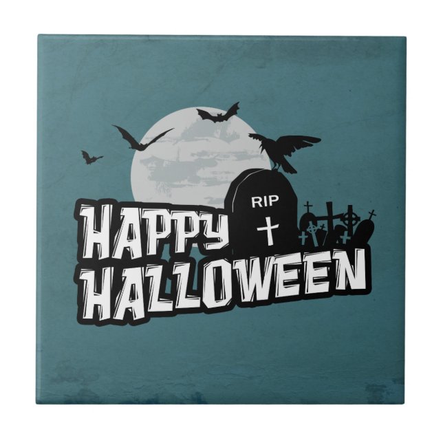 Happy Halloween Tile (Front)