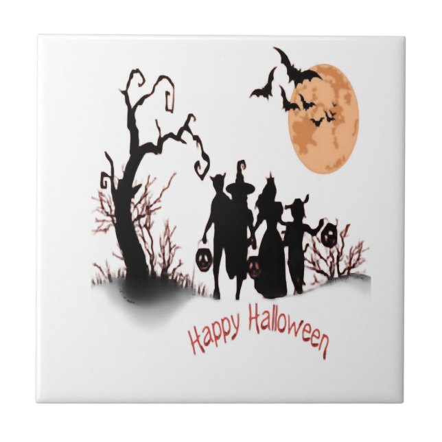 Happy Halloween Tile (Front)