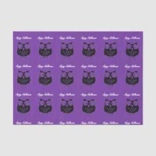 Happy Halloween Tissue Paper, Owl Tissue Paper