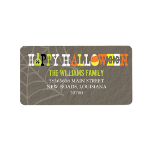 Happy Halloween (Today's Best Award) Label