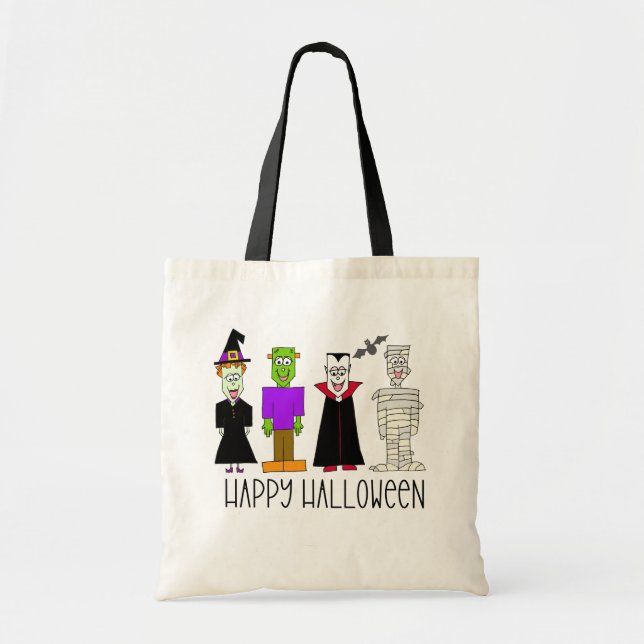 Happy Halloween Tote Bag (Front)