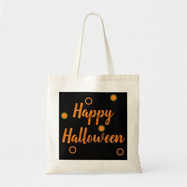 Happy Halloween Tote Bag (Front)