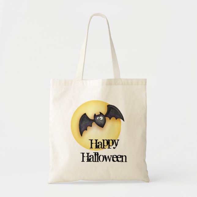 Happy Halloween Tote Bag (Front)