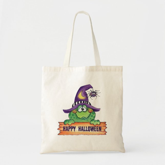 Happy Halloween Tote Bag (Front)