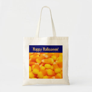 Happy Halloween Tote Bags Candy Corn Treats