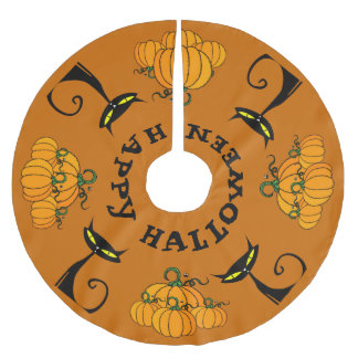 Happy Halloween Tree Skirt