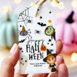 Happy Halloween Trick or Treat Kids Ghost Birthday Gift Tags<br><div class="desc">♥ A perfect addition to your Halloween Favours.</div>