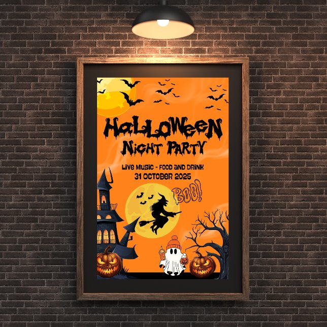 Happy Halloween Trick ou Treat Poster (Créateur téléchargé)