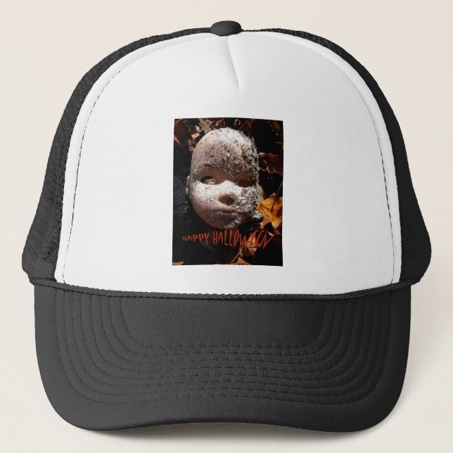 Happy Halloween Trucker Hat (Front)