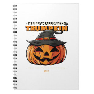 Happy Halloween Trumpkin Classic Notebook