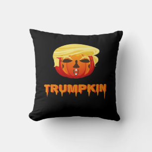 Happy Halloween - Trumpkin Classic Throw Pillow