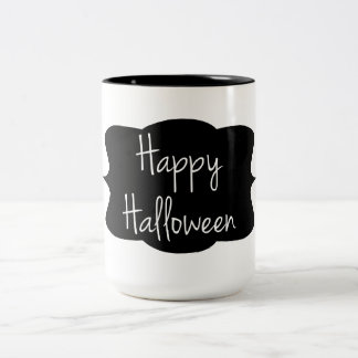 Happy Halloween Two-Tone Coffee Mug