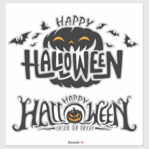 Happy Halloween Typography 