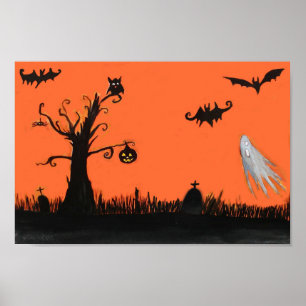 Happy Halloween Value Poster Paper