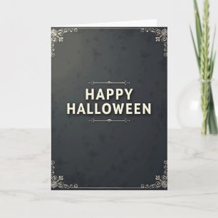 Happy Halloween Vintage Card