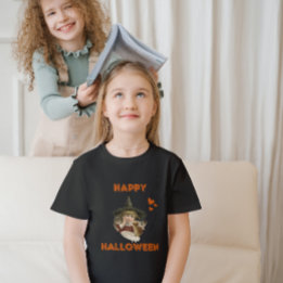 Happy Halloween vintage witch with kittens T-Shirt
