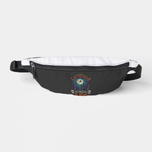 Happy Halloween Witch Castle Skulls Fat Drink Be S Fanny Pack