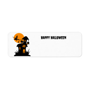 Happy Halloween Witch haunted house