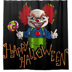 Happy Halloween with Clown