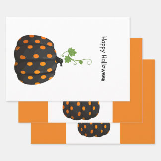 Happy Halloween wrapping paper
